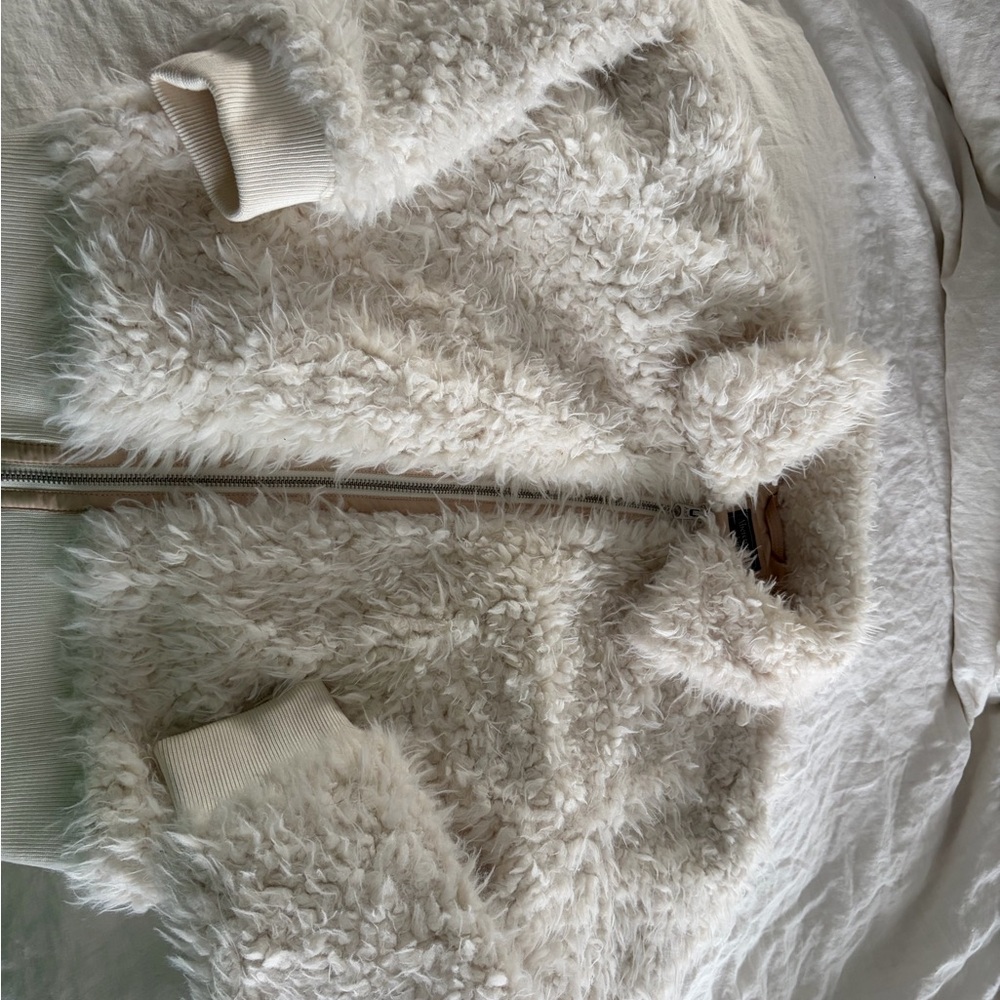 Abercrombie and Fitch Faux Fur Jacket